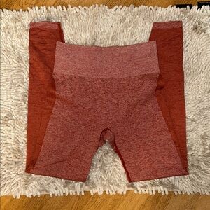PINK Victoria's Secret Kids Maroon Leggings